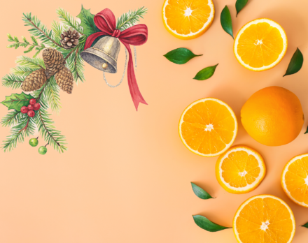 Tarte Orange et Amandes concassées